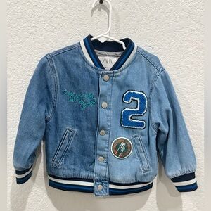 Zara Kids Blue Denim Jacket
